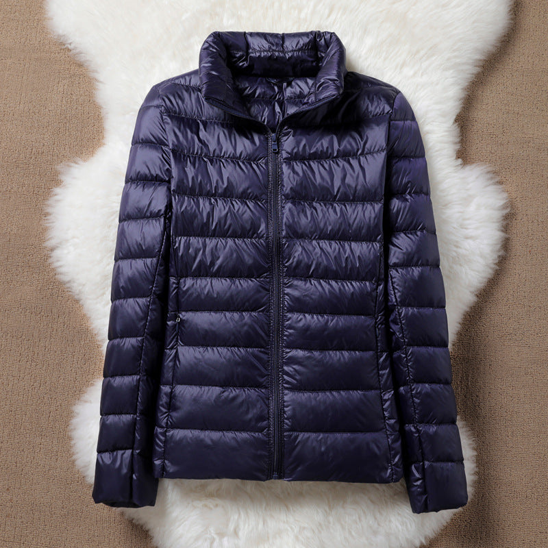 ULLA ÜBERGANGSDAUNENJACKE | NAVY BLAU