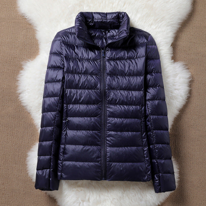 ULLA ÜBERGANGSDAUNENJACKE | NAVY BLAU