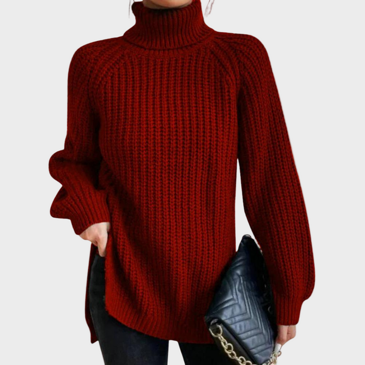 Yara - Damenrollkragenpullover für den Winter