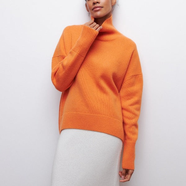 Katrielle - bequemer Rollkragenpullover