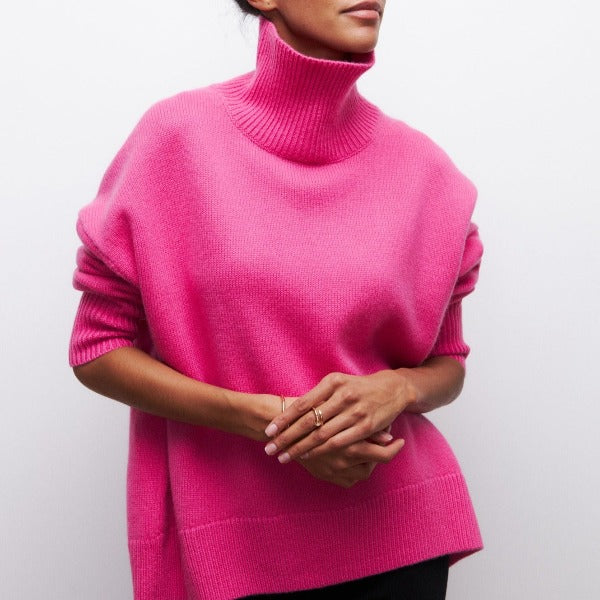 Katrielle - bequemer Rollkragenpullover