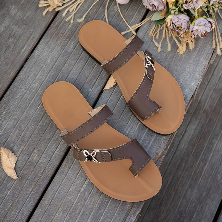 Elsa | Bequeme Slip-On Sandalen