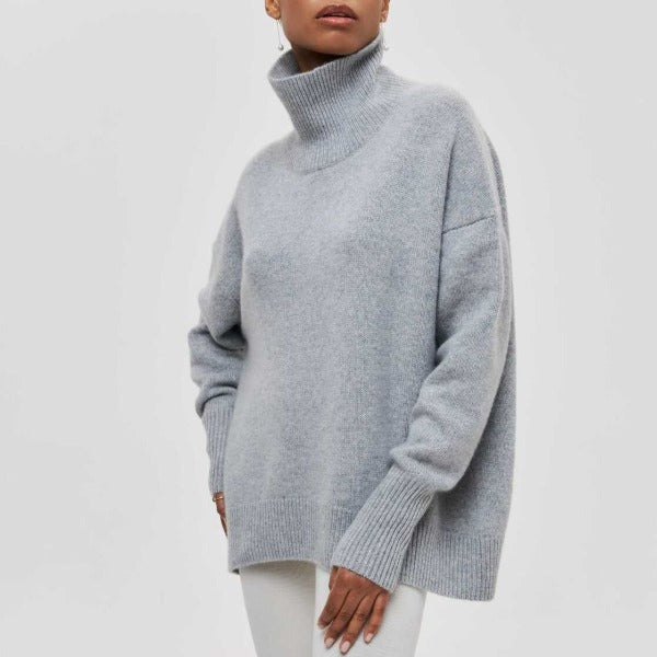 Katrielle - bequemer Rollkragenpullover