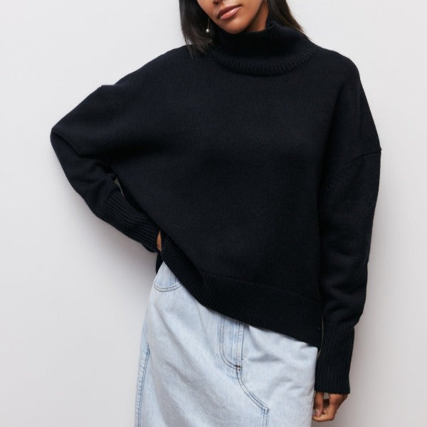 Katrielle - bequemer Rollkragenpullover