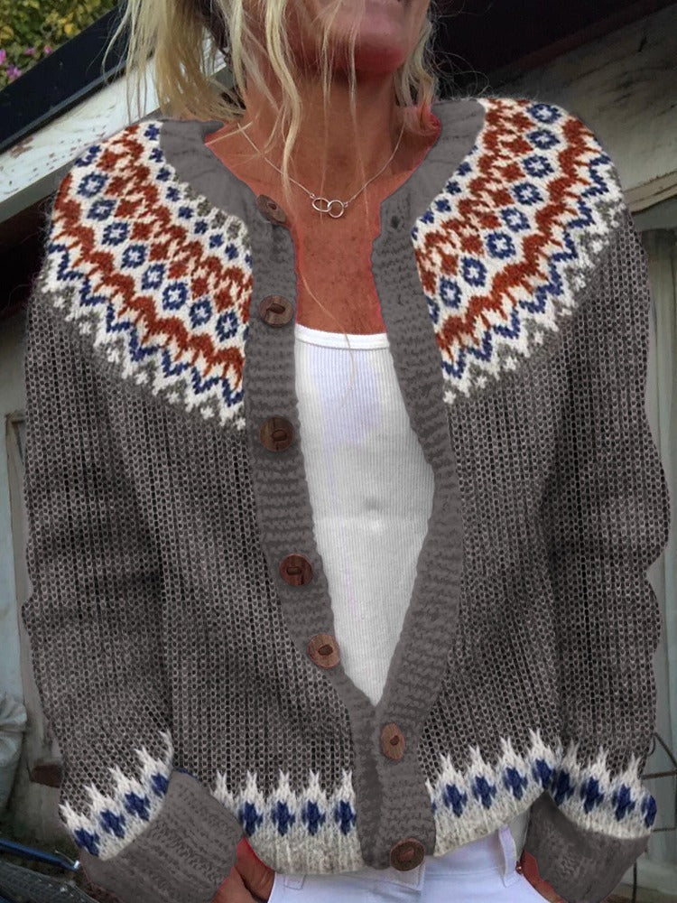 BELLA | VINTAGE ISLÄNDISCHER CARDIGAN