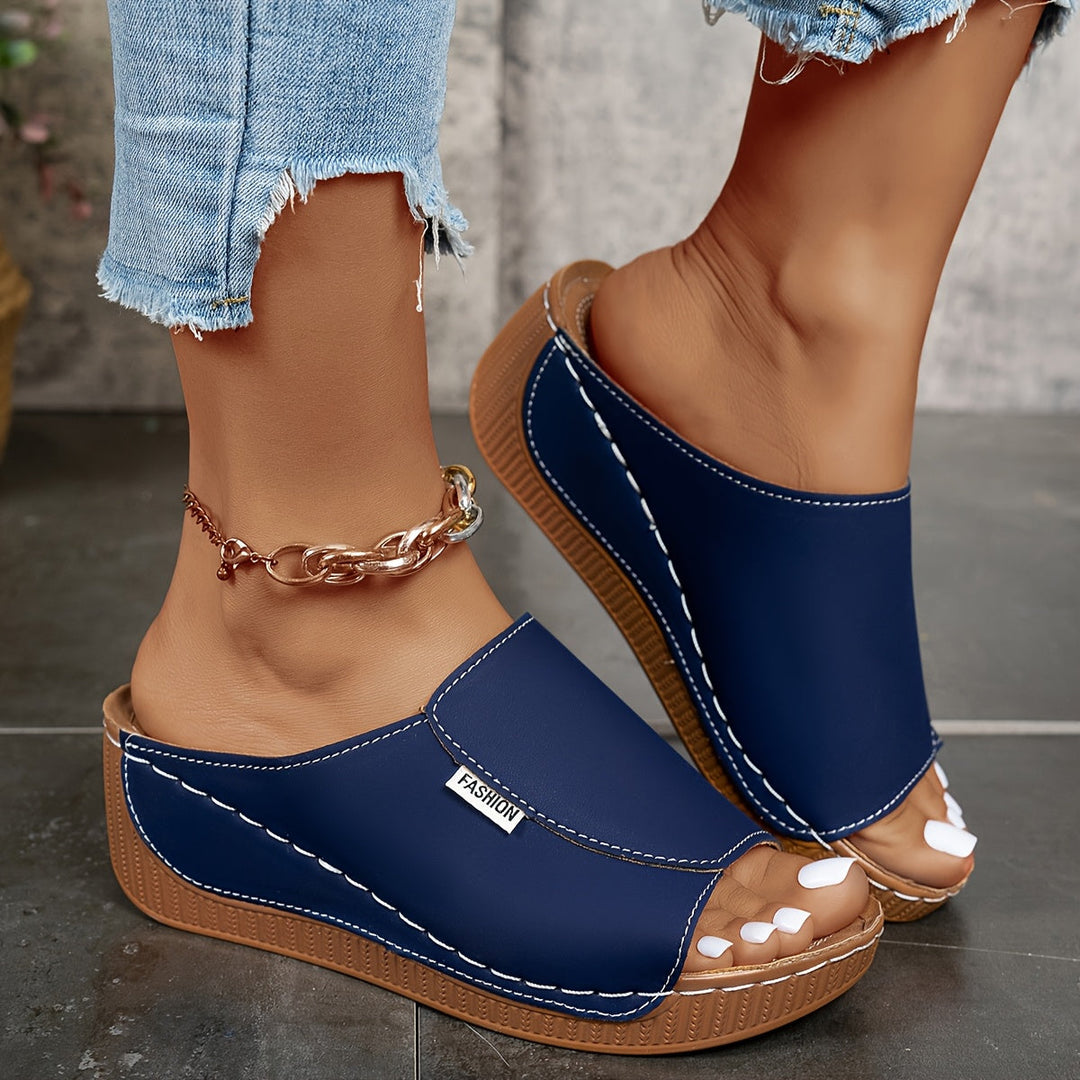 Isabelle | Komfortable Keil-Mules
