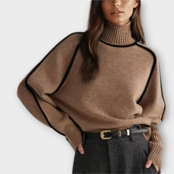 Emilie - Weicher und eleganter Rollkragenpullover