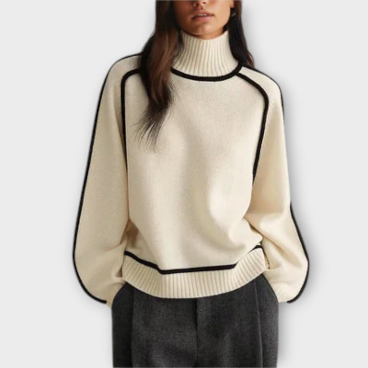Emilie - Weicher und eleganter Rollkragenpullover