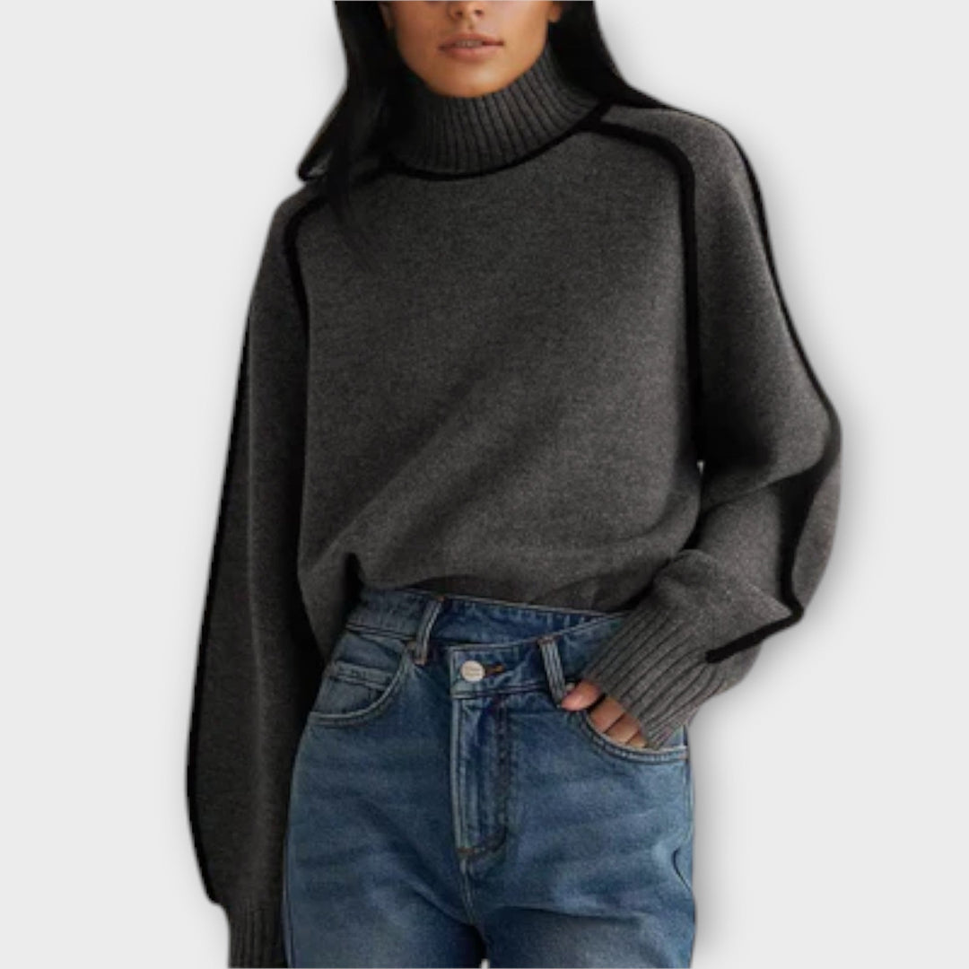 Emilie - Weicher und eleganter Rollkragenpullover