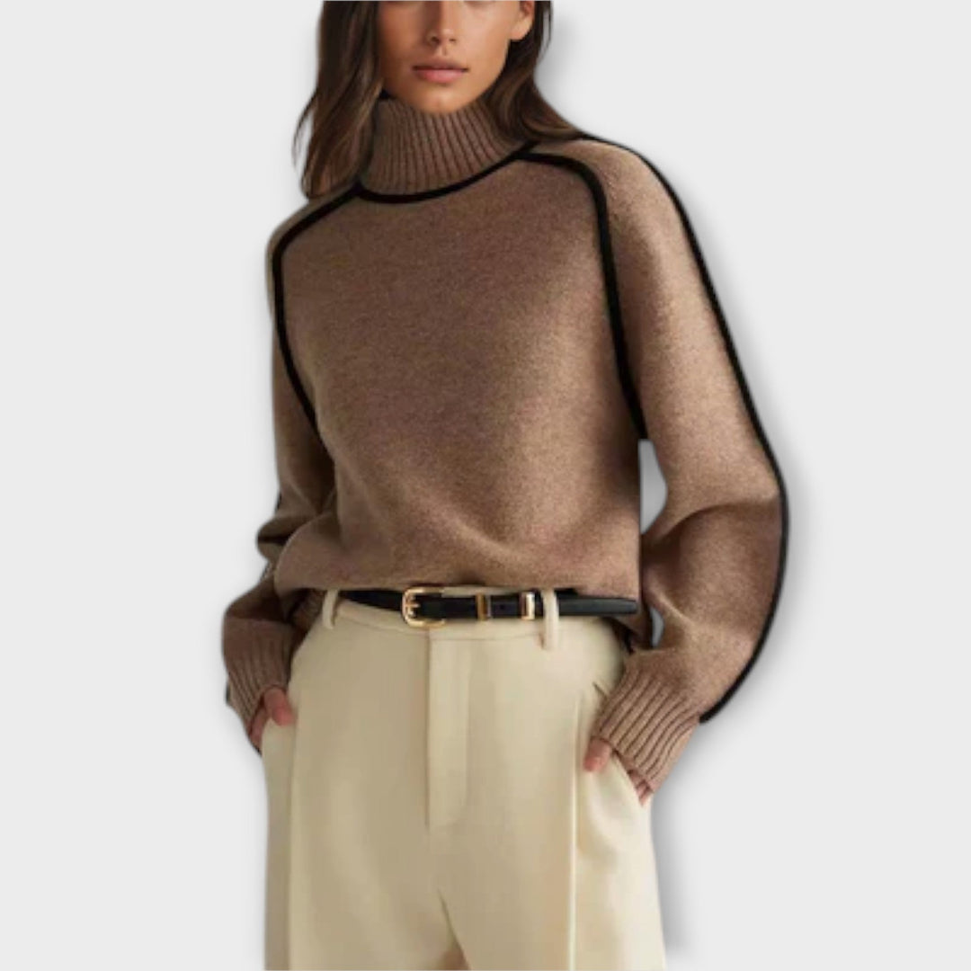 Emilie - Weicher und eleganter Rollkragenpullover