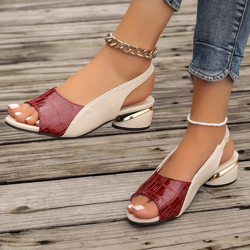 Rosalie | Elegante Orthopädische Sandalen