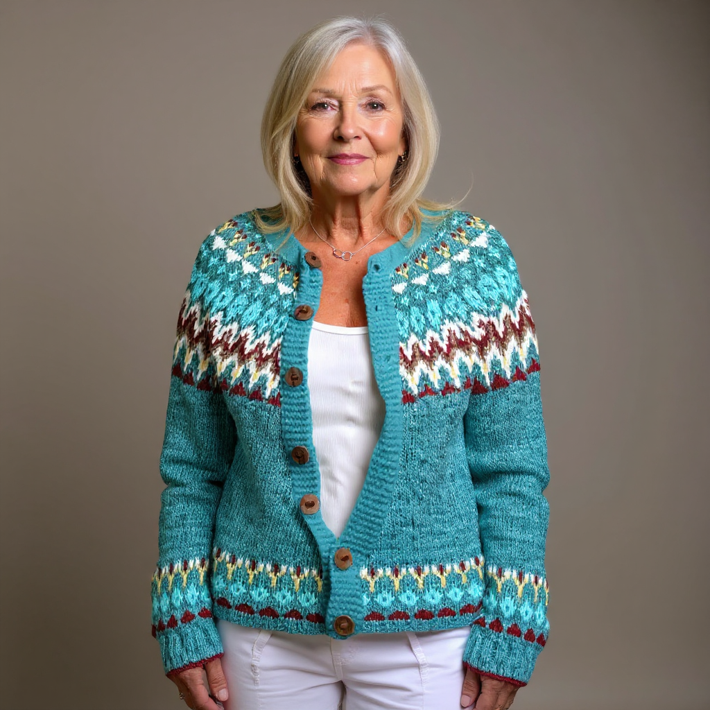 SERAPHINA | VINTAGE STRICK CARDIGAN