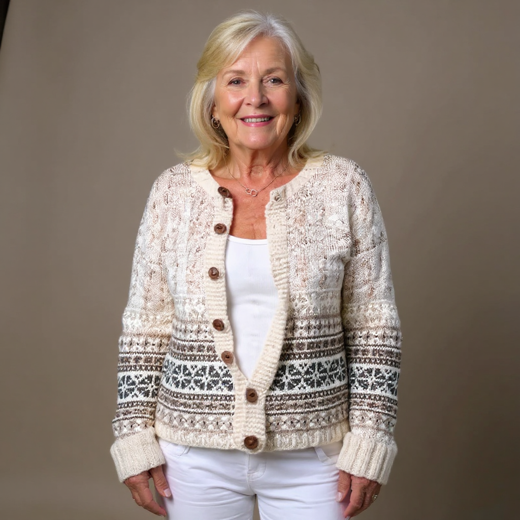 BRIELLE | VINTAGE STRICK CARDIGAN