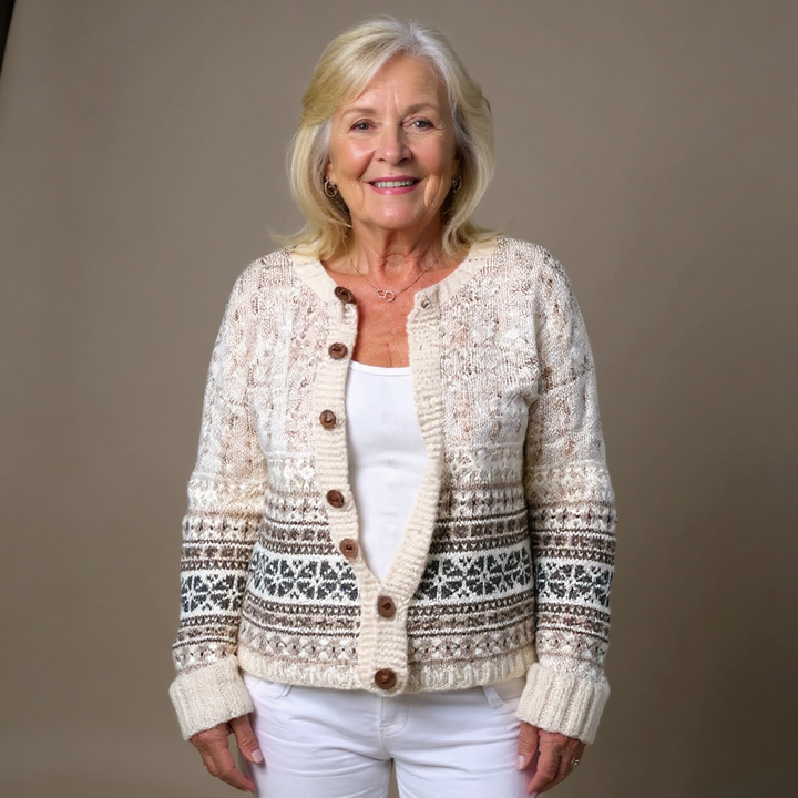BRIELLE | VINTAGE STRICK CARDIGAN