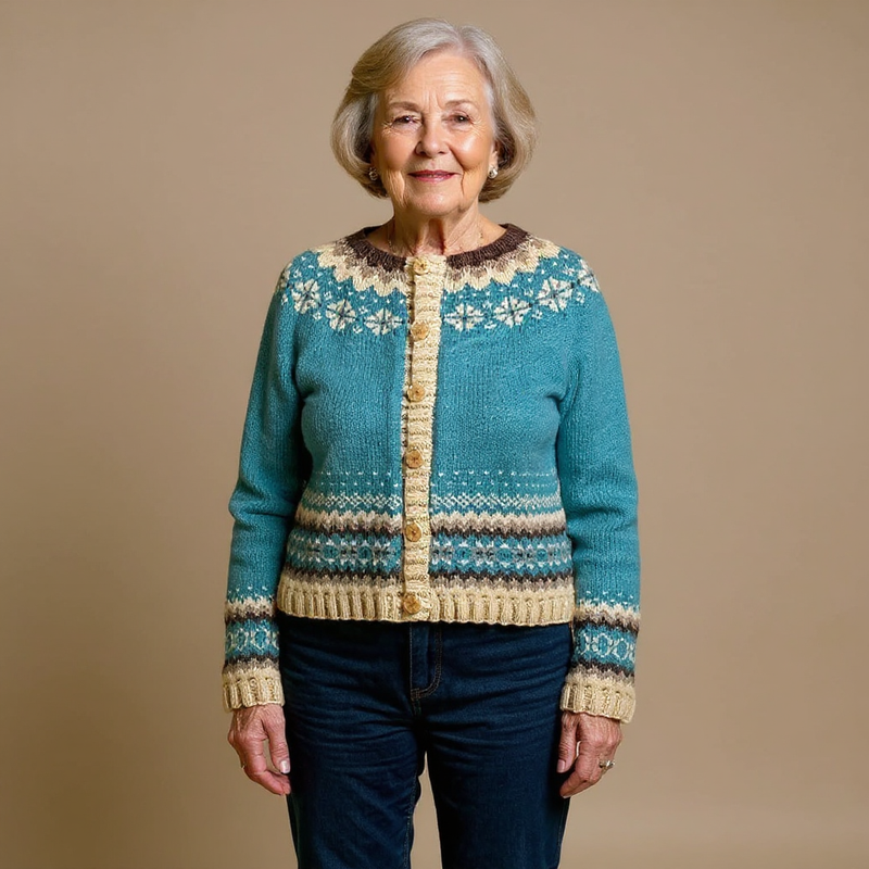 ALLEGRA | VINTAGE STRICK CARDIGAN