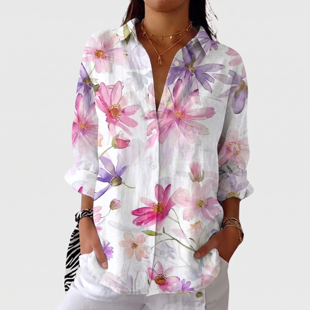 Marlie | Bluse mit floralem Muster