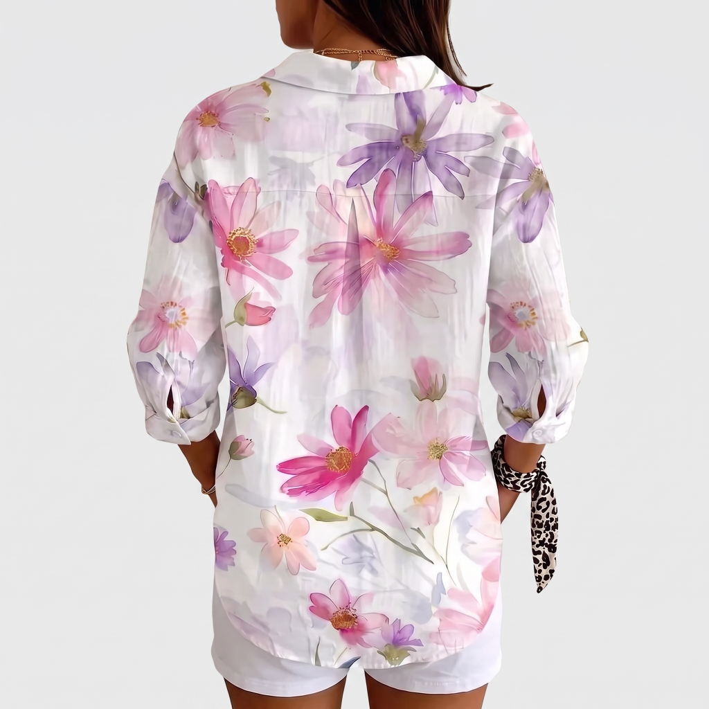 Marlie | Bluse mit floralem Muster