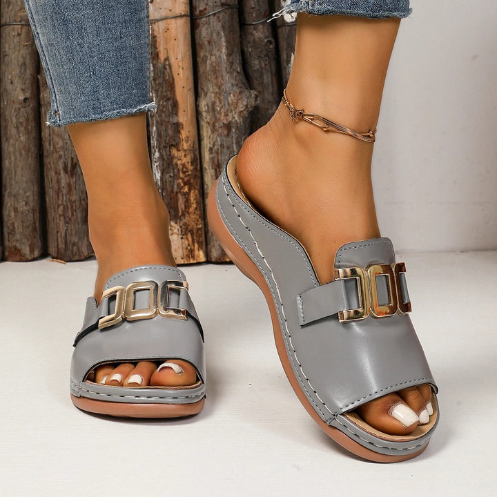 Mariya | Bequeme Sandalen mit Keilsohle