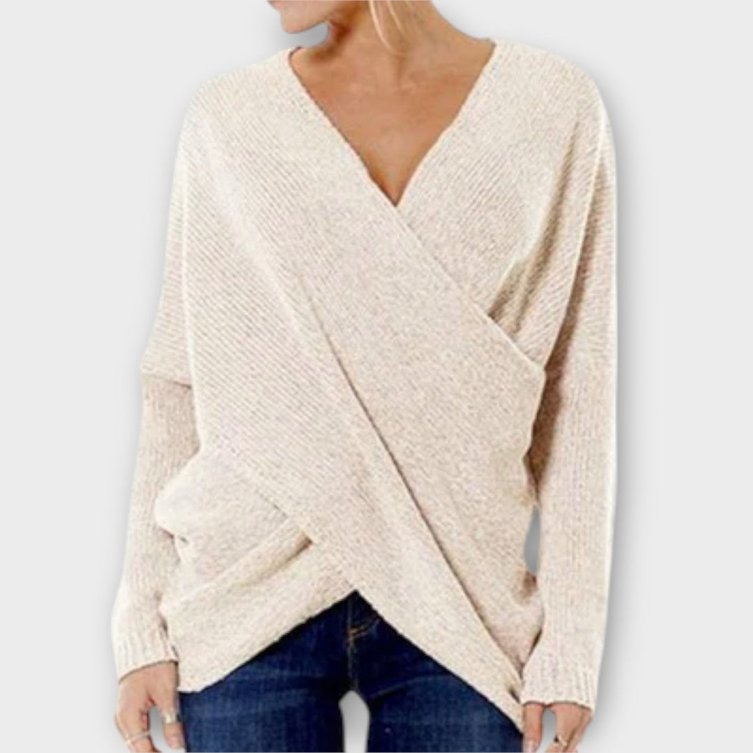 Heidi - Pullover mit V-Ausschnitt