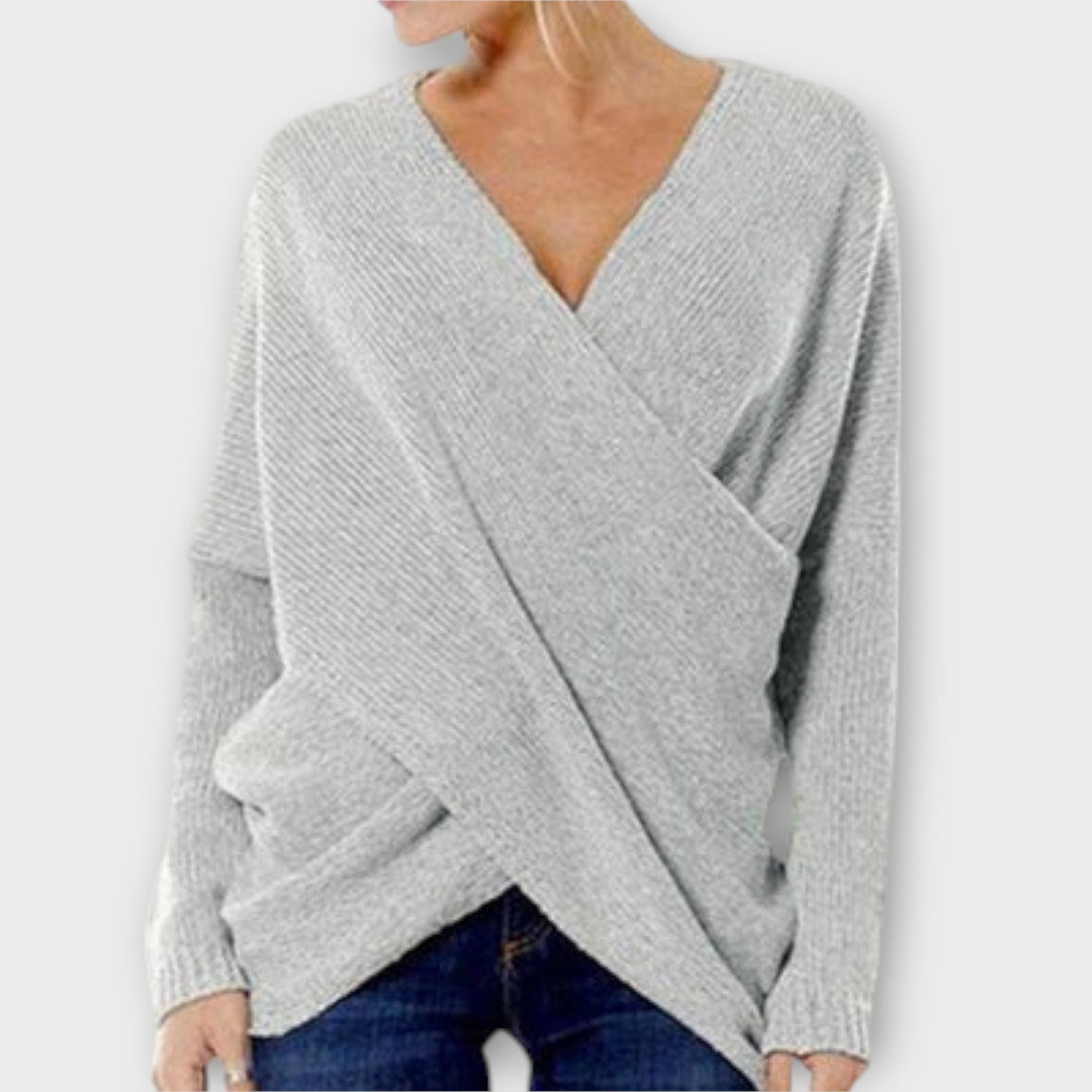Heidi - Pullover mit V-Ausschnitt
