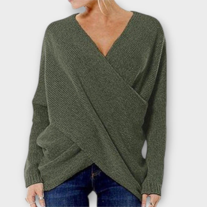 Heidi - Pullover mit V-Ausschnitt